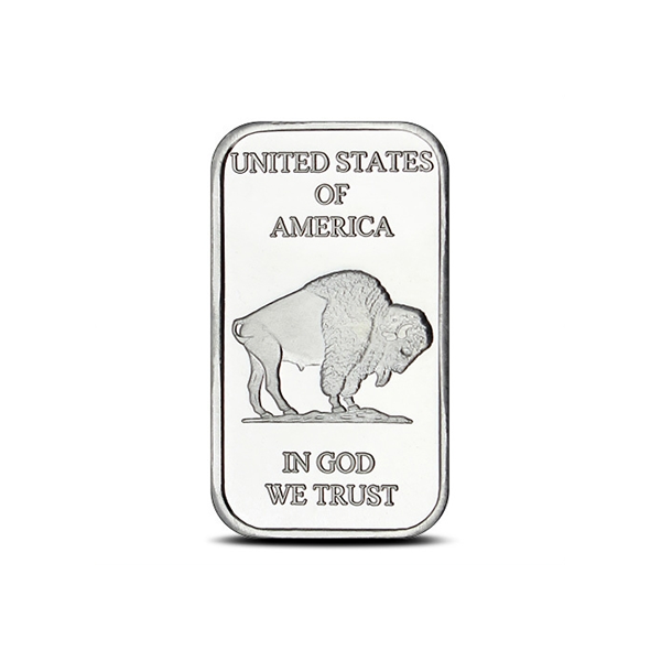 STM 1oz Buffalo Silver Bar