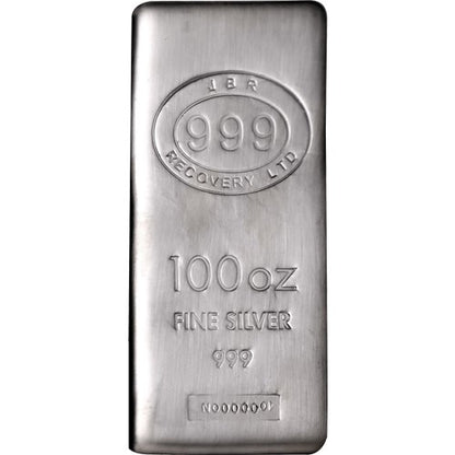 JBR Cast Silver Bars - ID 2888