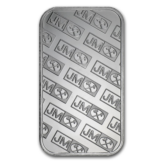Johnson Matthey Minted Silver Bars - ID 295