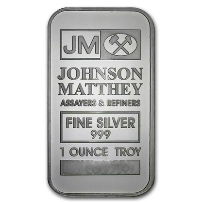 Johnson Matthey Minted Silver Bars - ID 295