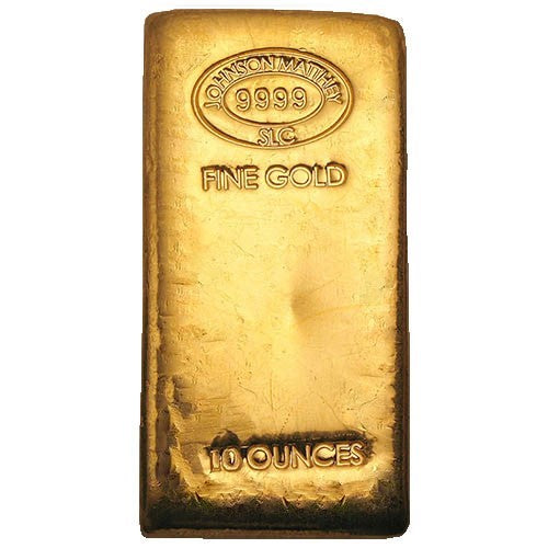 Johnson Matthey Cast Gold Bars - ID 84
