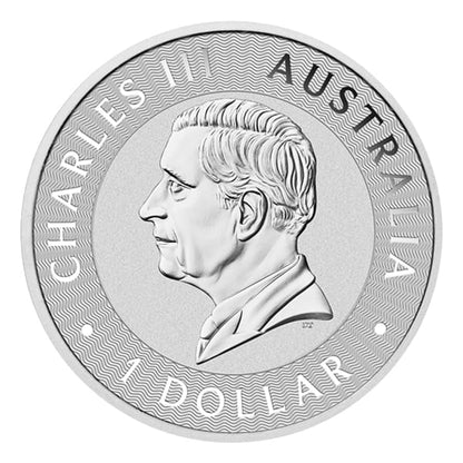 Australian Kangaroo 1 oz Silver Coins - ID 4827