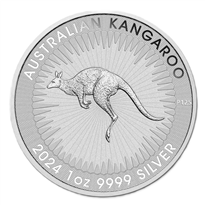 Australian Kangaroo Silver Coins - ID 3155