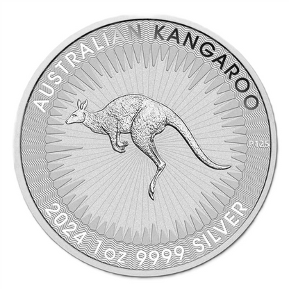 Australian Kangaroo Silver Coins - ID 3155