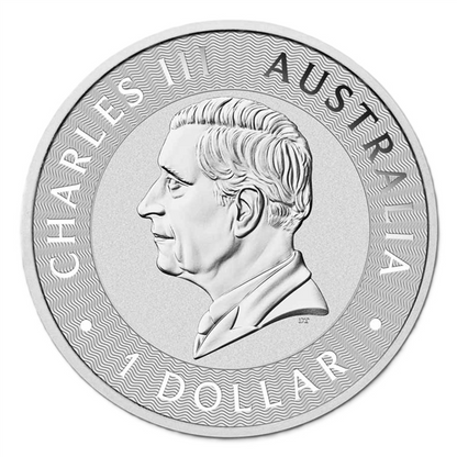 Australian Kangaroo Silver Coins - ID 3155