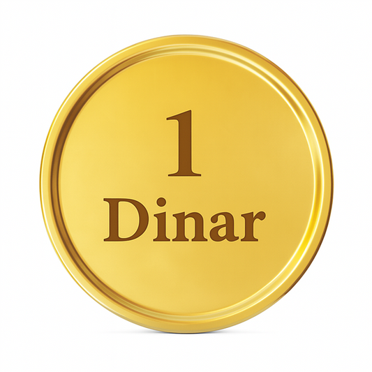 GMS Gold ONE Dinar 4 gr Gold Coins - ID 4784