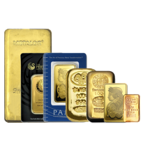 LBMA Various Brand Cast Gold Bars - ID 2844