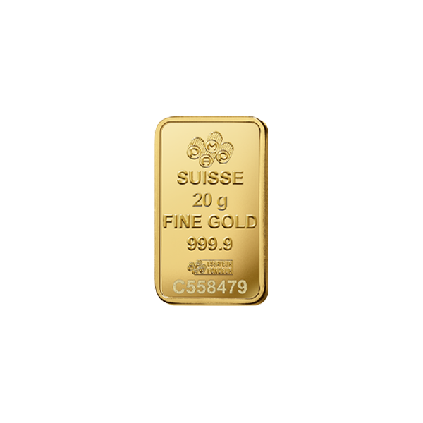 20g Gold PAMP Fortuna Bar