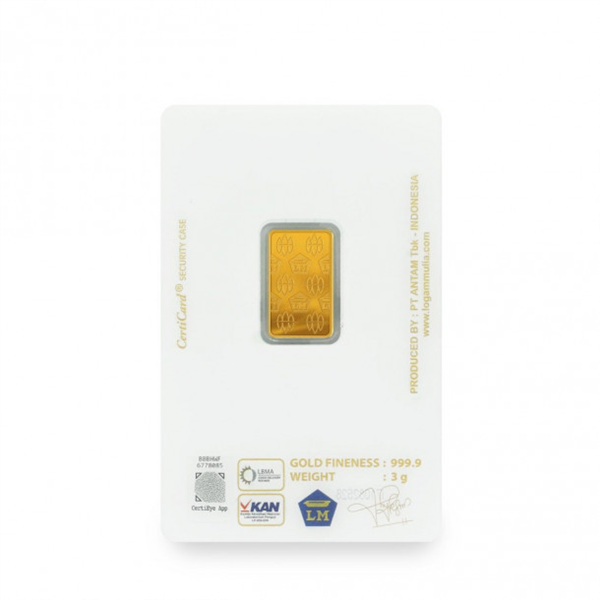 Logam Mulia Minted Gold Bars - ID 4504