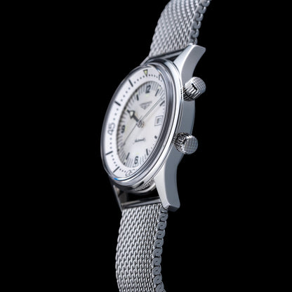 Longines Legend Diver Watch on Bracelet L3.374.4.80.6