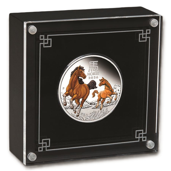 Perth Mint Lunar Series III COLORED - ID 4739