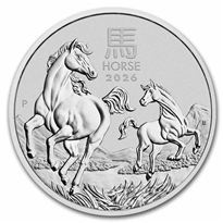 Perth Mint Lunar Series 1 kg Silver Coins - ID 4681