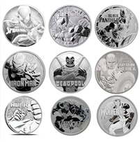 Marvel Series 1 oz Silver Coins - ID 3272