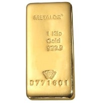 Metalor Cast Gold Bars - ID 296