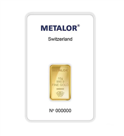 Metalor Minted Wafer Gold Bars - ID 3048