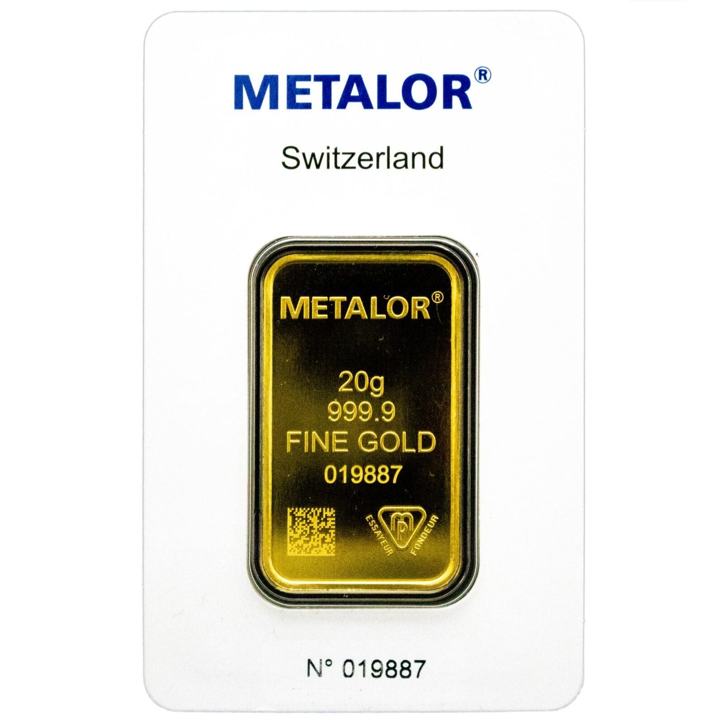 Metalor Minted Gold Bars - ID 1474