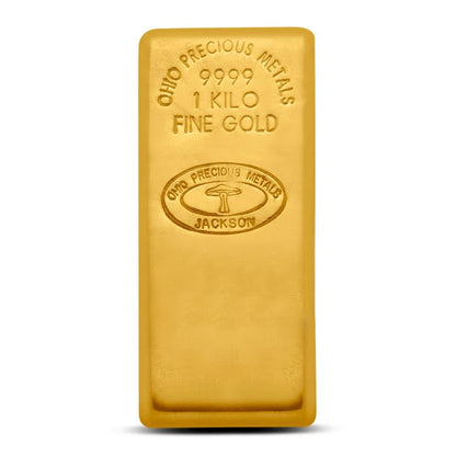 Ohio Precious Metals Cast Gold Bars - ID 2279