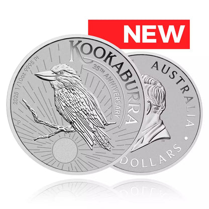 1/10oz Platinum Coin 2025 Kookaburra - Perth Mint