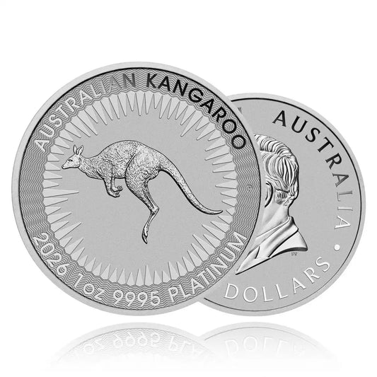 1oz Platinum Coin 2026 Kangaroo - Perth Mint