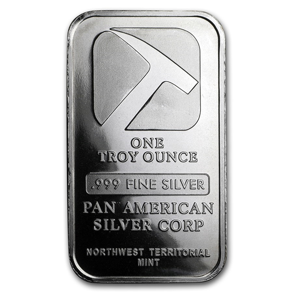 GMS Pan American Minted Silver Bars - ID 4872