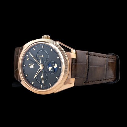 Parmigiani Fleurier PFC907-2020001-300182 Tonda PF Annual Calendar Rose Gold Black