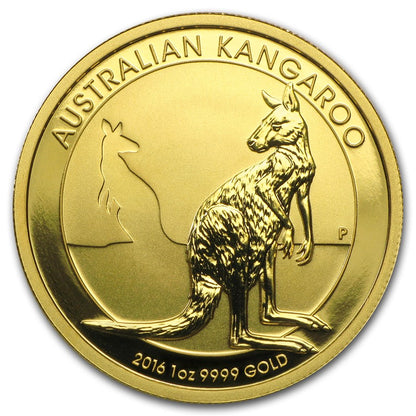 Australian Kangaroo Nugget 1 oz Gold Coins - ID 415