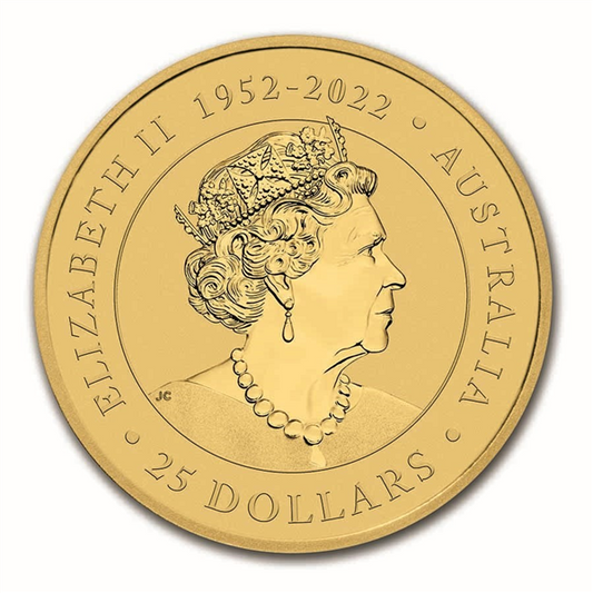Australian Kangaroo Nugget 1/4 oz Gold Coins - ID 2938