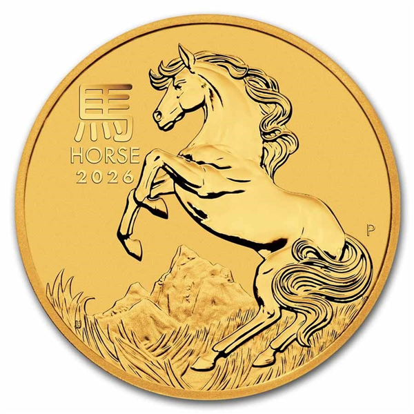 Perth Mint Lunar Series 1 oz Gold Coins - ID 4673
