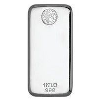 Perth Mint Cast  Silver Bars - ID 33