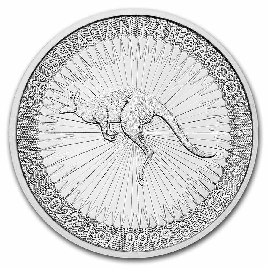 Australian Kangaroo 1 oz Silver Coins - ID 2616