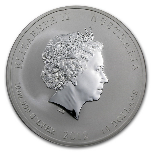 Perth Mint Lunar Series 10 oz Silver Coins - ID 83