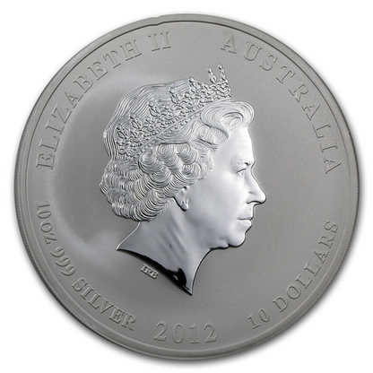 Perth Mint Lunar Series 10 oz Silver Coins - ID 83