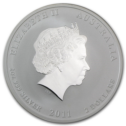 Perth Mint Lunar Series 2 oz Silver Coins - ID 68