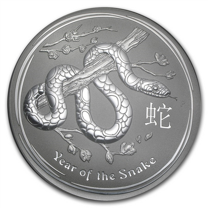 Perth Mint Lunar Series 1 kg Silver Coins - ID 123