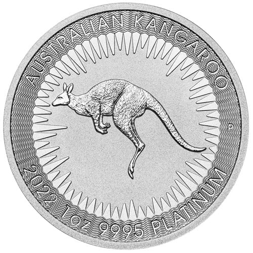 Australian Kangaroo 1 oz Platinum - ID 4380