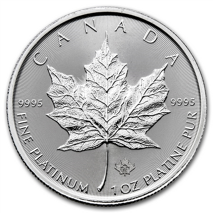 Canadian Maple Leaf 1 oz Platinum - ID 1999
