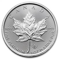 Canadian Maple Leaf 1 oz Platinum - ID 1999