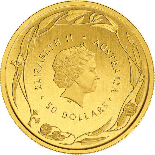 RAM Australian Kangaroo 1/2 oz Gold Coins - ID 4355