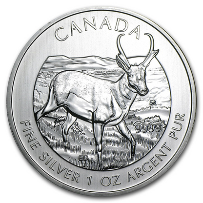 Canadian Wildlife Series Silver Coins - ID 933