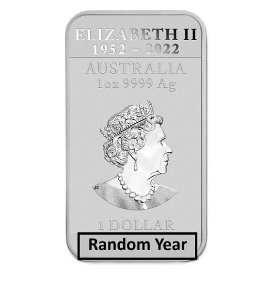 Perth Mint Rectangular Dragon Silver Coins - ID 2688