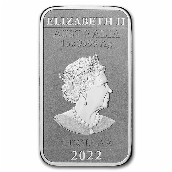 Dragon Rectangular Silver Coins - ID 3088