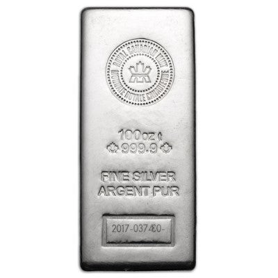 Royal Canadian Mint Silver Bars - ID 113