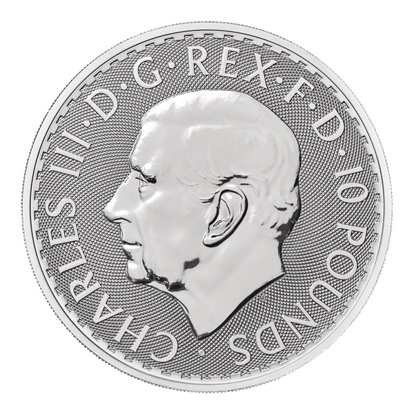 UK Britannia 10 oz Silver Coins - ID 4342