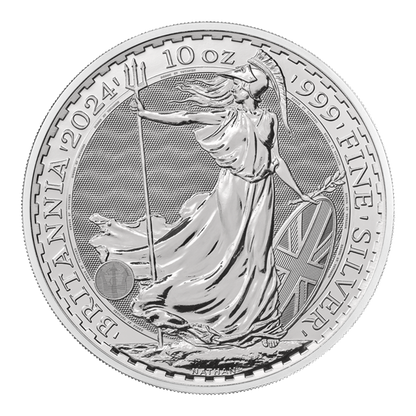 UK Britannia Silver Coins - ID 4342