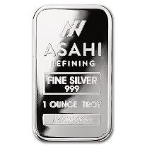 Asahi Minted Silver Bars - ID 962