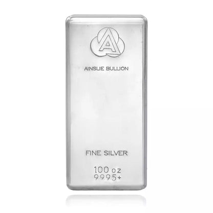 100oz Ainslie Silver Bullion