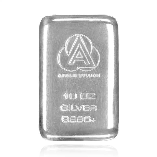 10oz Ainslie Silver Bullion