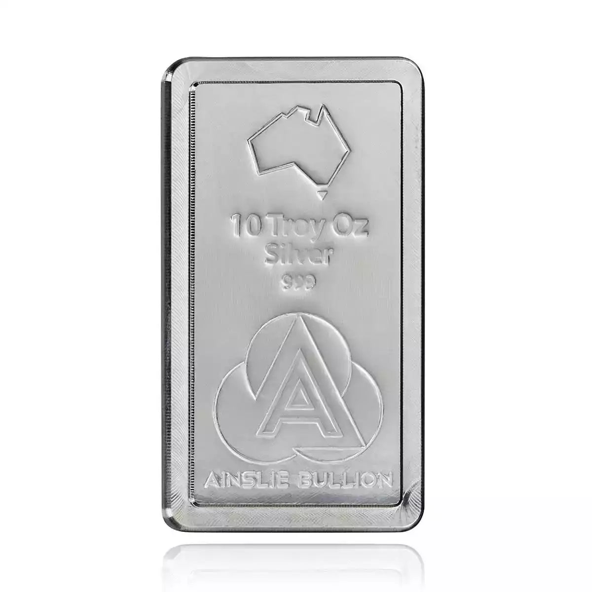 10oz Ainslie Silver Stacker Bar