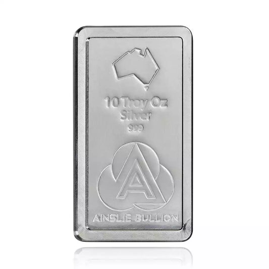 10oz Ainslie Silver Stacker Bar