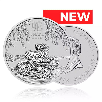 10kg Silver Coin 2025 Year of the Snake - Perth Mint